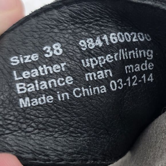 Dansko Sophie Slide Wedge Snakeskin Mosaic Rainbow Sandal Size 38 Adjustable - Picture 8 of 8